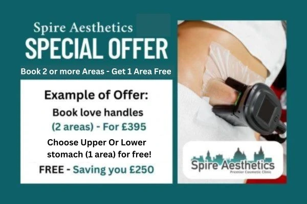 Fat Freezing Promotion Kington from Spire Aesthetics - Book Today!